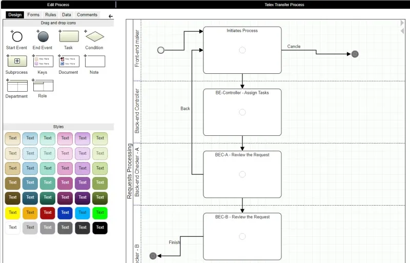 Process automation in Workstream RapidAutomator
